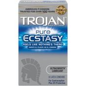Trojan Pure Ecstasy Ultrasmooth Lubricated Condoms -  Count