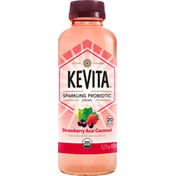 KeVita Flavored Beverages Chilled, Strawberry Acai