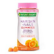 Nature's Bounty Hair, Skin & Nails Gummies, Tropical Citrus Flavored