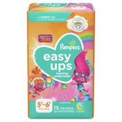 Pampers Easy Ups Training Underwear Girls Size 7 5T-6T