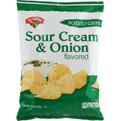 Hannaford Sour Cream & Onion Potato Chips