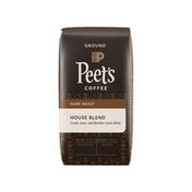 Peet's Coffee House Blend Dark Roast Ground Coffee