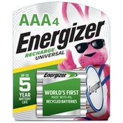 Energizer Rechargeable AAA Batteries