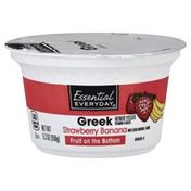 Essential Everyday Yogurt, Greek, Nonfat, Fruit on the Bottom, Strawberry Banana