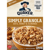 Quaker Simply Granola, Oats, Honey & Almonds