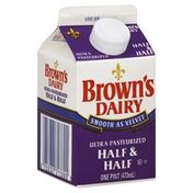 Browns Dairy Half & Half