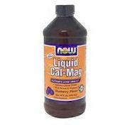 Now Liquid Cal Mag Blueberry Flavor