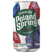 Poland spring Sparkling Water, Triple Berry