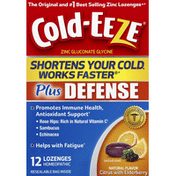Cold-Eeze Homeopathic Lozenges Citrus With Elderberry