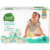 Seventh Generation Size 6 Free & Clear Diapers