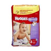 Huggies Little Movers Diapers, Size 3 (16-28 lb)