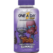 One A Day Kids Dreamworks Trolls Complete Multivitamin Gummies
