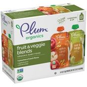 Plum Organics Organic Baby Food, Fruit and Veggie Variety Pack