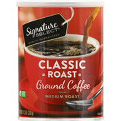 Signature Select Coffee, Ground, Medium Roast, Classic Roast