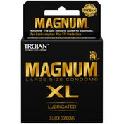 Trojan Magnum Large Size Xl Condoms, Ct