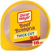 Oscar Mayer Thick Cut Beef Bologna Sliced Deli Sandwich Lunch Meat
