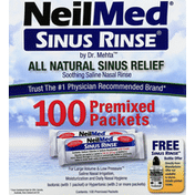 NeilMed Saline Nasal Rinse, Premixed Packets