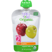 Tippy Toes Baby Food, Apples, 2 (6 Months & Up)