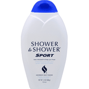 Shower to Shower Absorbent Body Powder, Sport