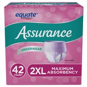 Assurance Women's Maximum Incontinence Underwear - XXL