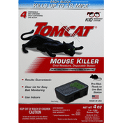 Tomcat Mouse Killer, Child Resistant, Disposable Station