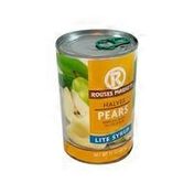 Rouses Halves Bartlett Pears In Lite Syrup