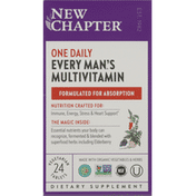 New Chapter Multivitamin, Every Man's, One Daily, Vegetarian Tablets