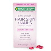 Nature's Bounty Hair, Skin & Nails, Extra Strength, Rapid Release Liquid Softgels