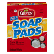 Gefen Soap Pads Steel Wool