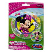 Qualatex Bubbles Stretchy Plastic Balloon Disney Minnie-Mouse Bow-Tique