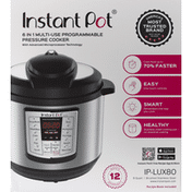 Instant Pot Pressure Cooker, 6 in 1 Multi-Use Programmable, 8 Quart