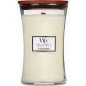 WoodWick Candle, Island Coconut