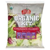 Fresh Express Salad Kit, Organic, Pomegranate Cranberry
