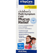 TopCare Mucus Relief, Multi-Symptom Cold, Children's, Very Berry Flavor