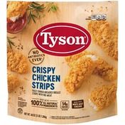 Tyson Fully Cooked Crispy Chicken Strips, 25 oz. (Frozen)
