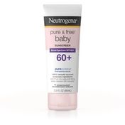 Neutrogena® Pure & Free Baby Sunscreen Lotion Broad Spectrum SPF 60+