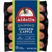 Aidells Smoked Chicken Sausage, Chicken & Apple, 3 lb. (15 Fully Cooked Links)