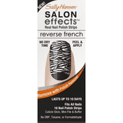 Sally Hansen Real Nail Polish Strips, Reverse French, Horse A-Round 004