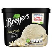 Breyers Ice Cream Natural Vanilla Snack Cups 3 Oz Instacart
