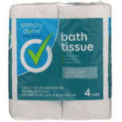Simply Done Bath Tissue Rolls
