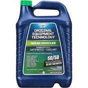 PEAK Original Equipment Technology Asian Vehicles 50/50 Prediluted Extended Life Green Anti-Freeze & Coolant