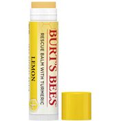 Burt's Bees Natural Origin Rescue Lip Balm For Extremely Dry Lips, Lemon Tube