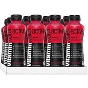 vitaminwater active strawberry black cherry sports drink w/ antioxidants and electrolytes