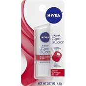 Nivea Lip Care, Sheer Crimson