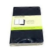 Moleskine Black Small Plain Cahier Pocket Journal