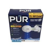 PUR Assorted Black or White Horizon Faucet Mount Water Filter System With 1 Filter