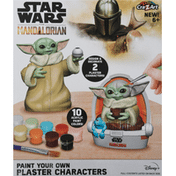 Cra-Z-Art Plaster Characters, Paint Your Own, Star Wars The Mandalorian
