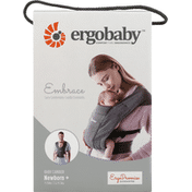 Ergobaby Baby Carrier, Heather Gray, Newbon+