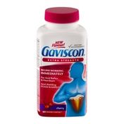 Gaviscon (CN) Gaviscon Extra Strength Chewable Foamtabs Cherry - 60 CT, Gaviscon Extra-Fort Foamtabs A Croquer Cerise - 60 CT