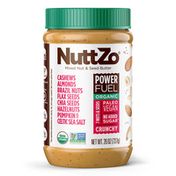 NuttZo  Power Fuel crunchy, 7 nut and seed butter